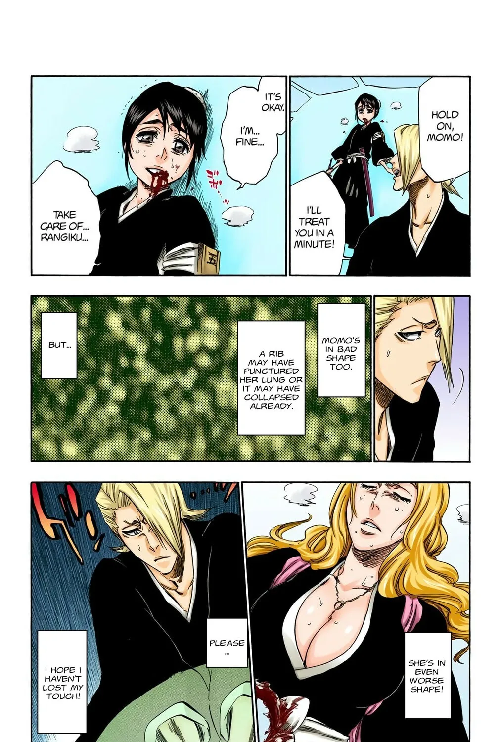 Bleach Colored Manga