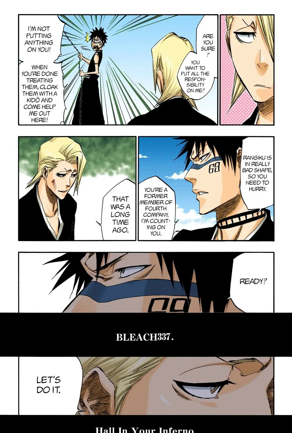 Bleach Colored Manga