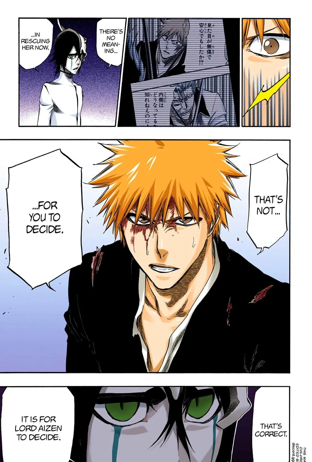 Bleach Colored Manga