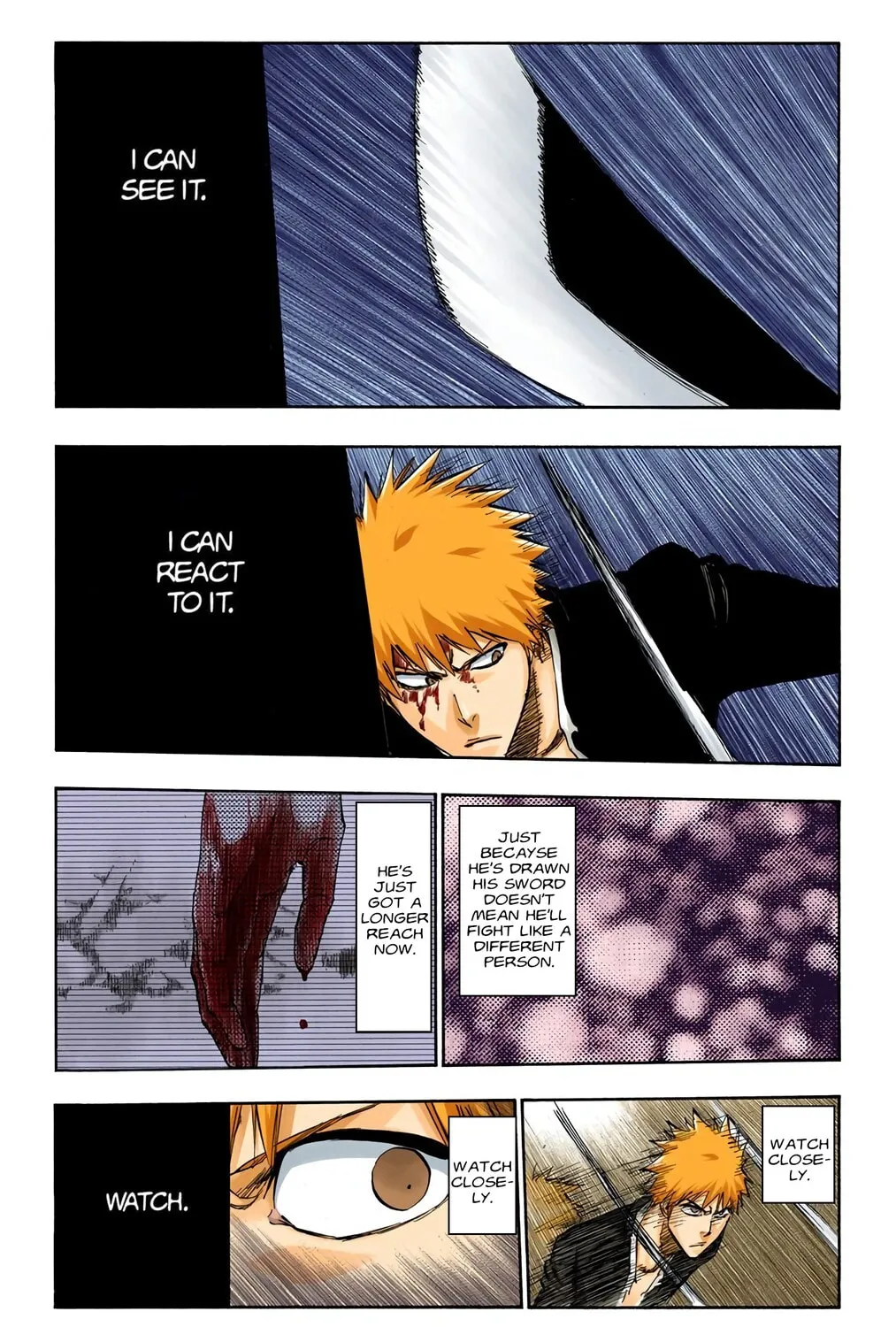 Bleach Colored Manga