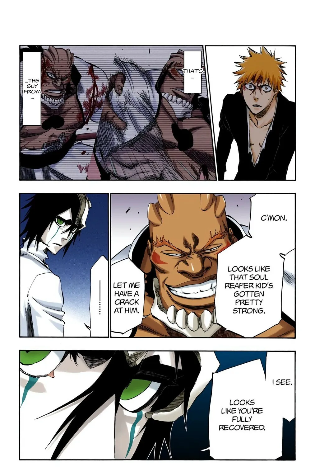 Bleach Colored Manga