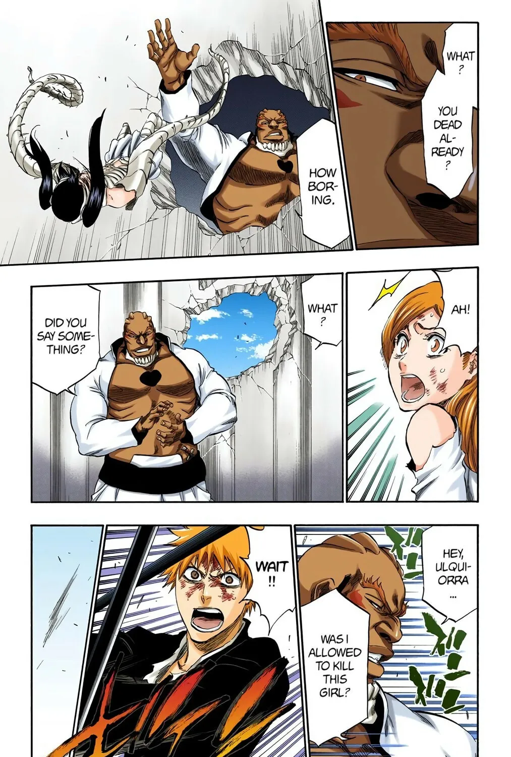 Bleach Colored Manga