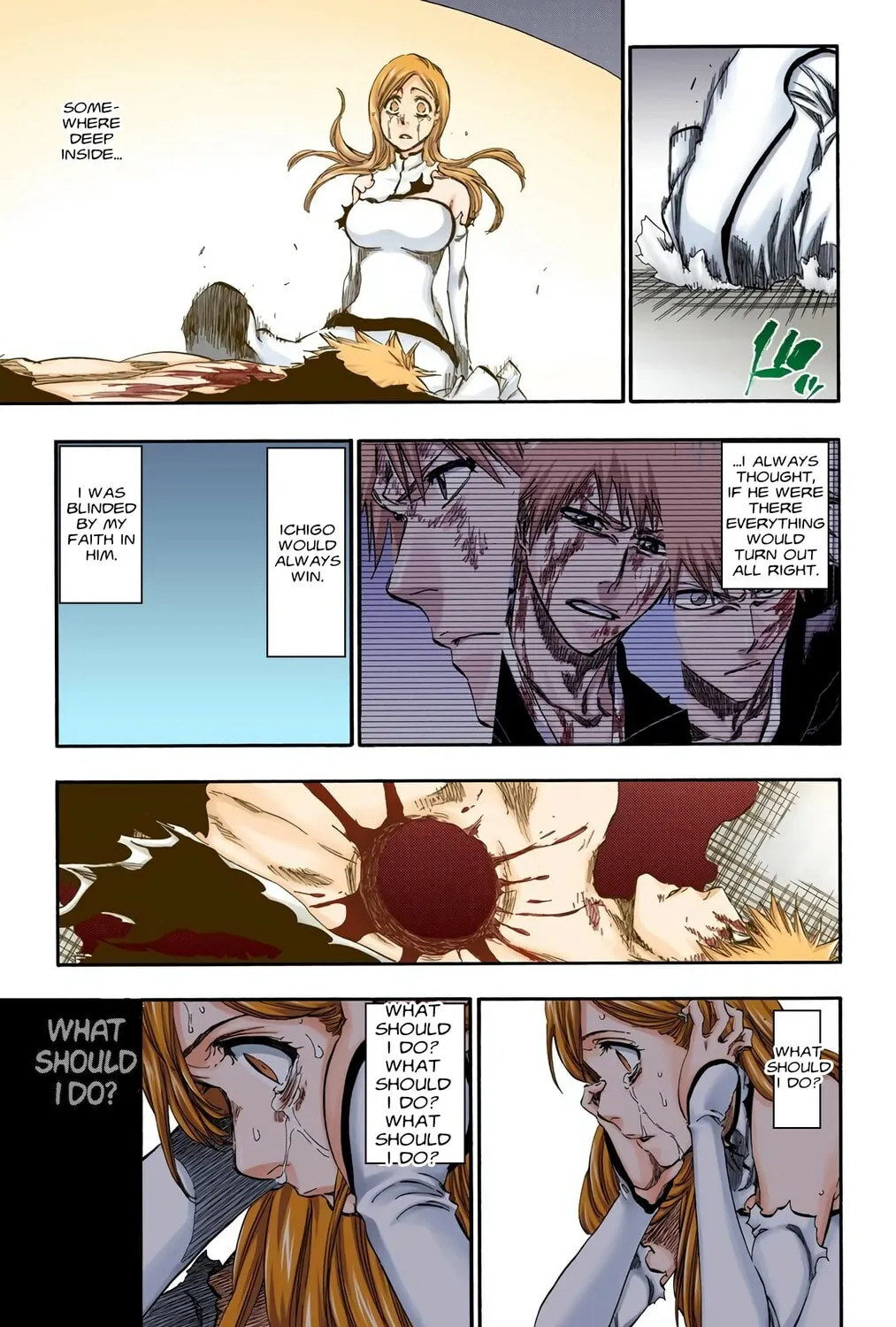 Bleach Colored Manga