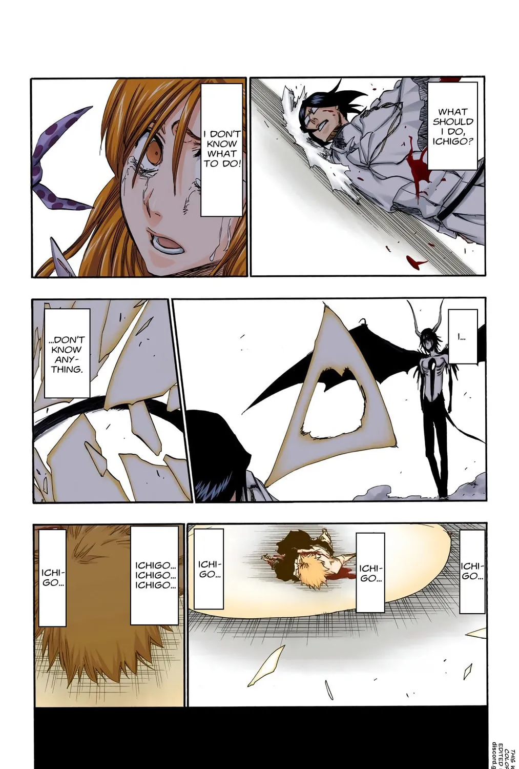 Bleach Colored Manga