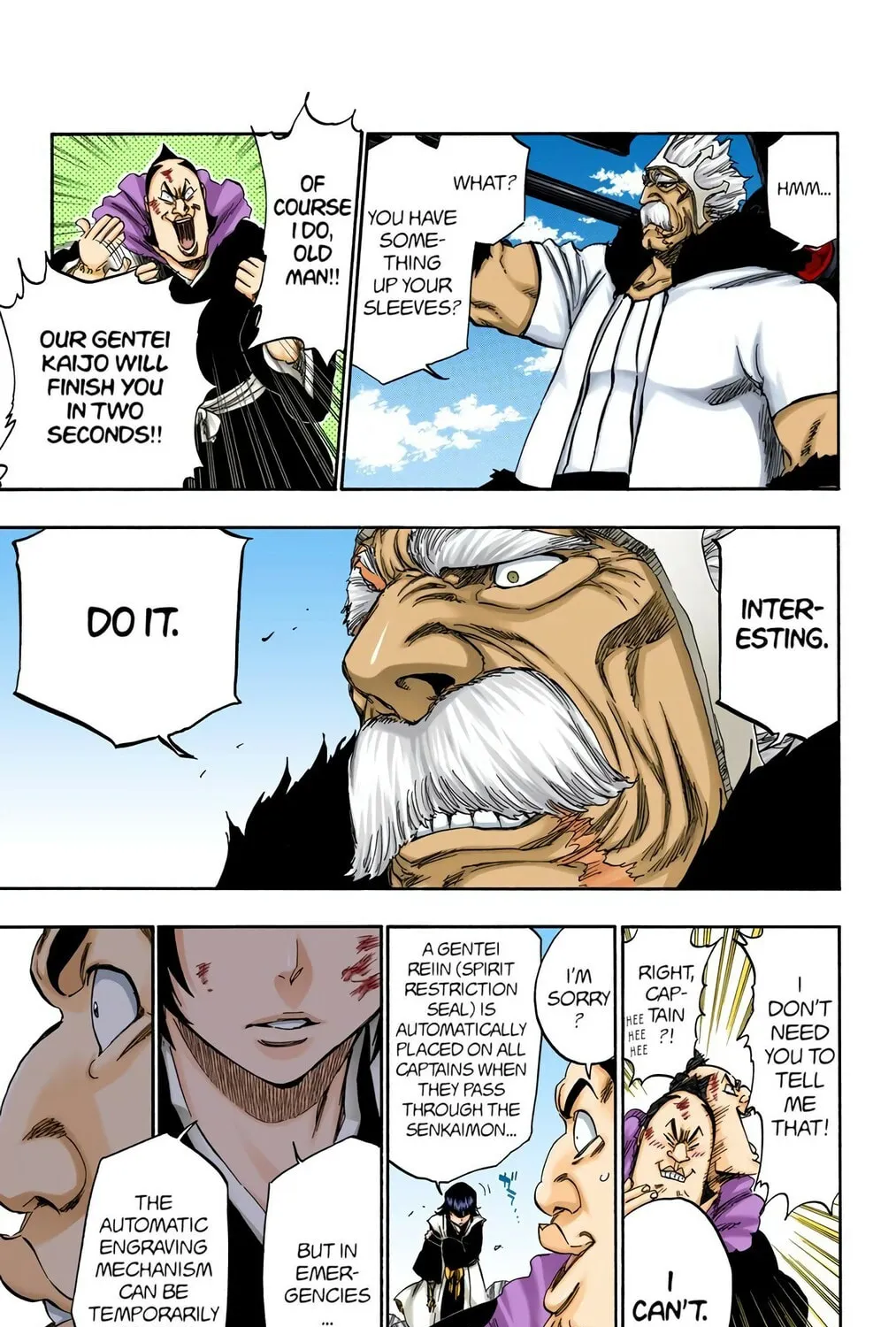 Bleach Colored Manga