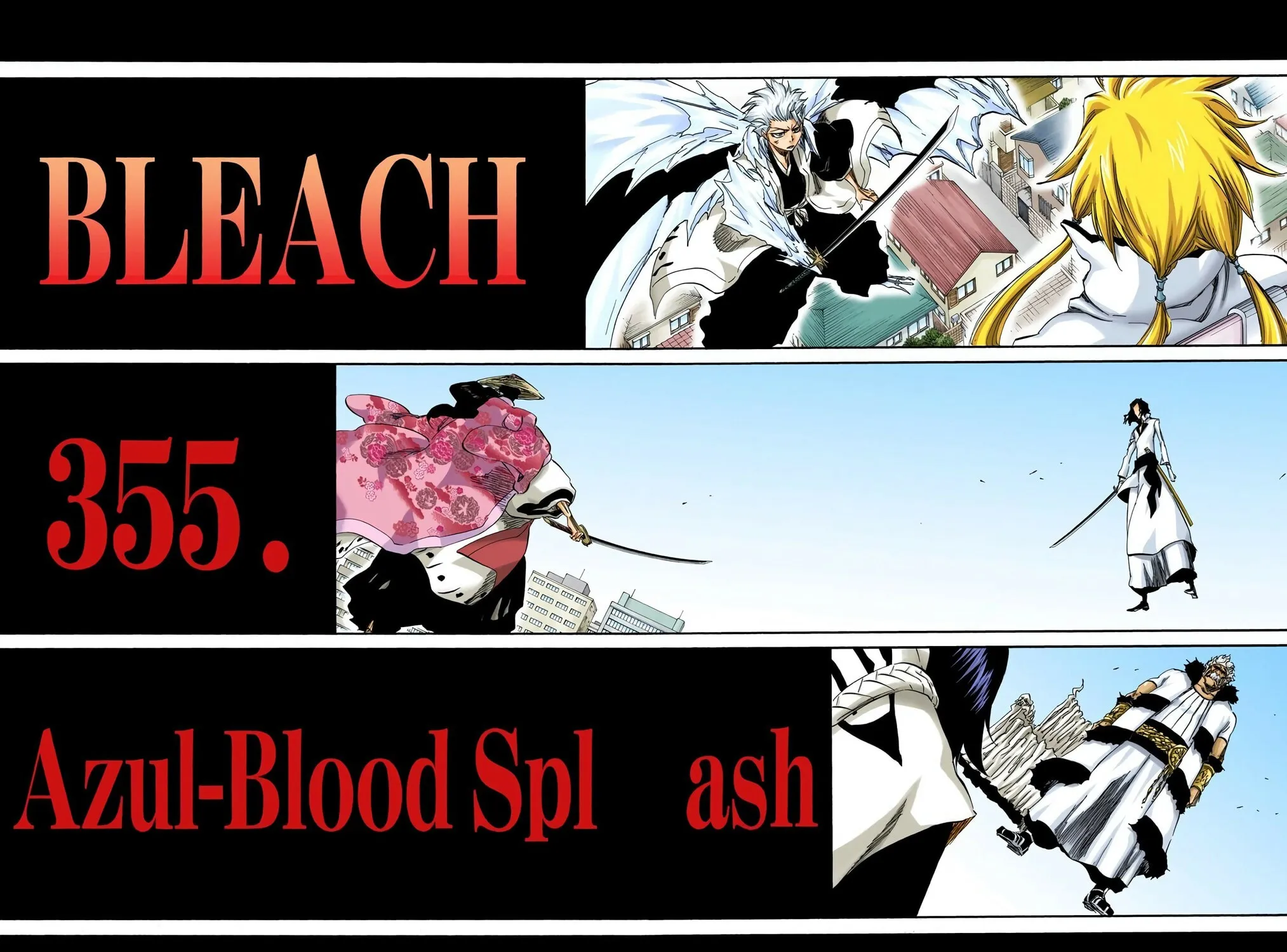 Bleach Colored Manga