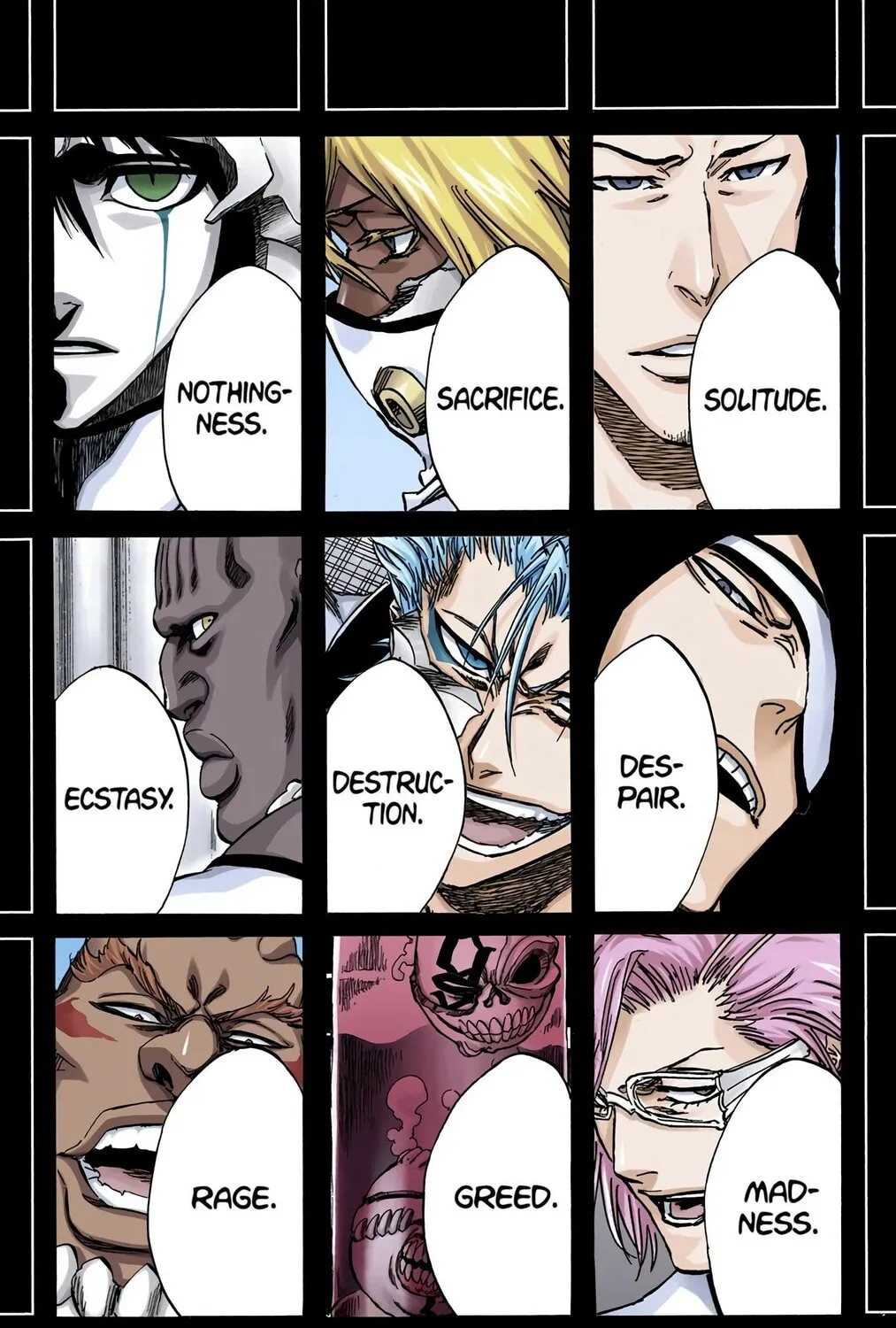 Bleach Colored Manga