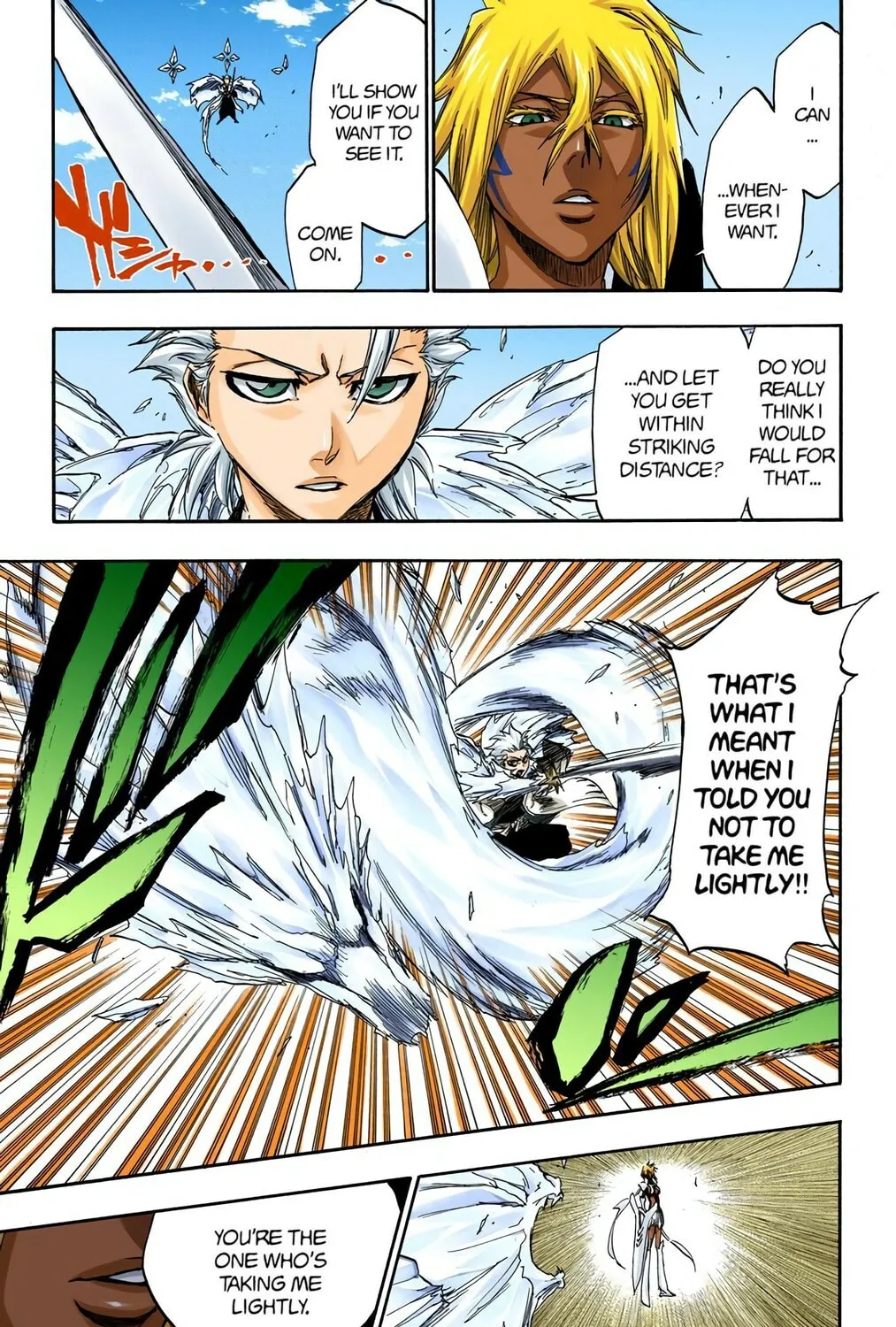 Bleach Colored Manga
