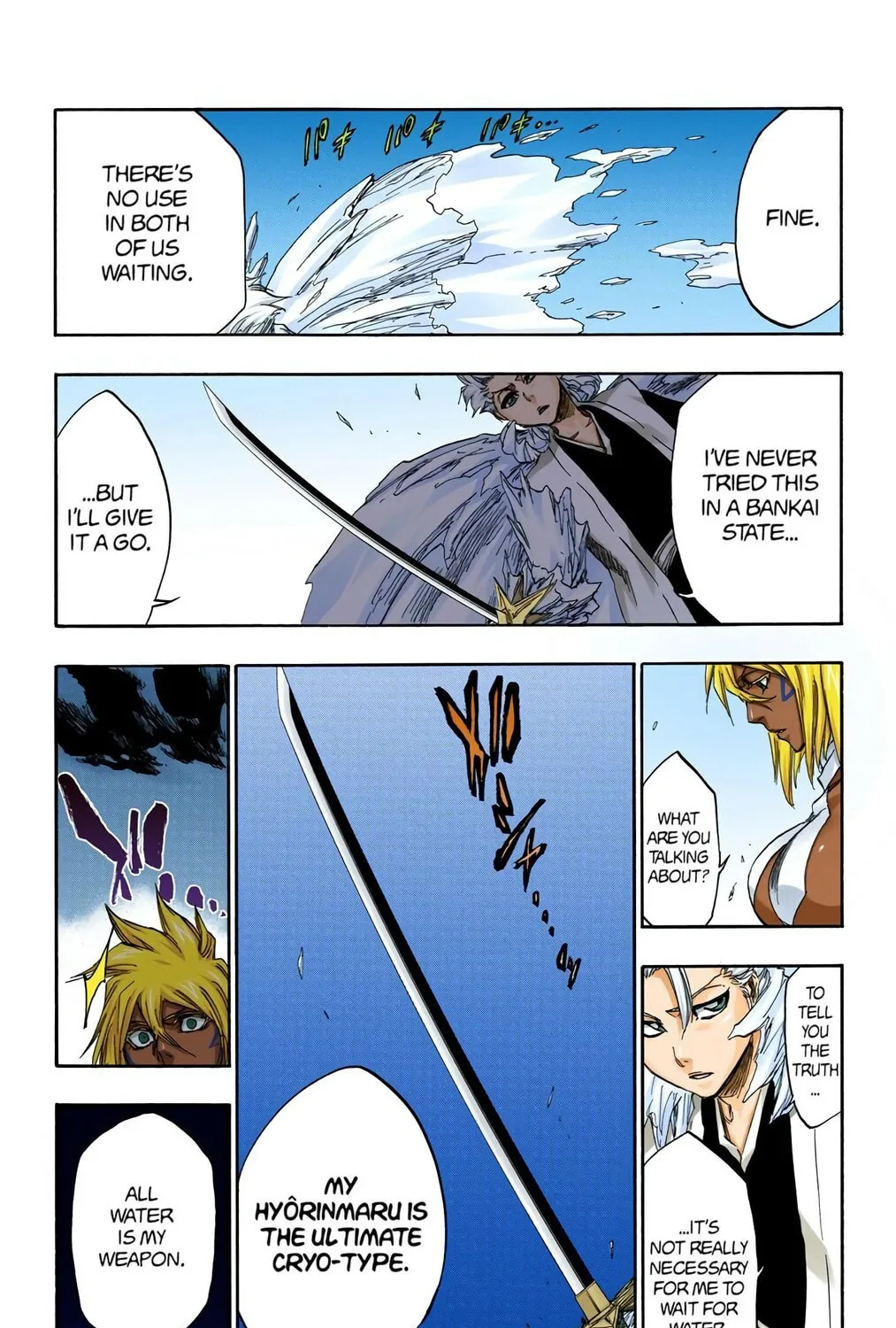 Bleach Colored Manga