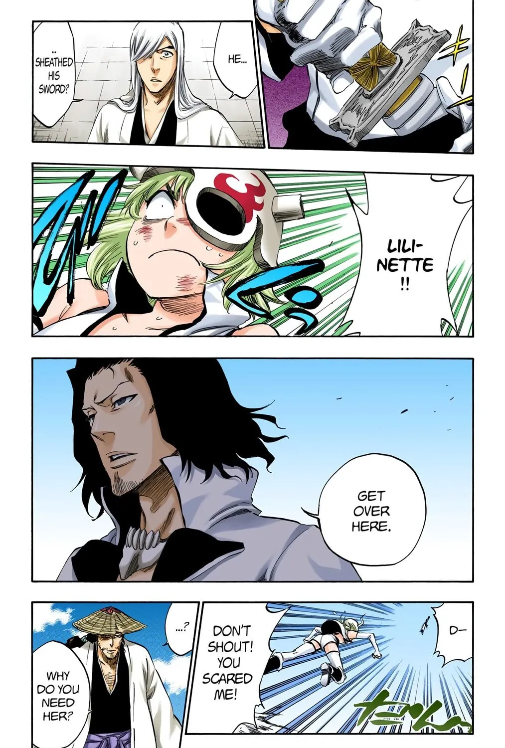 Bleach Colored Manga