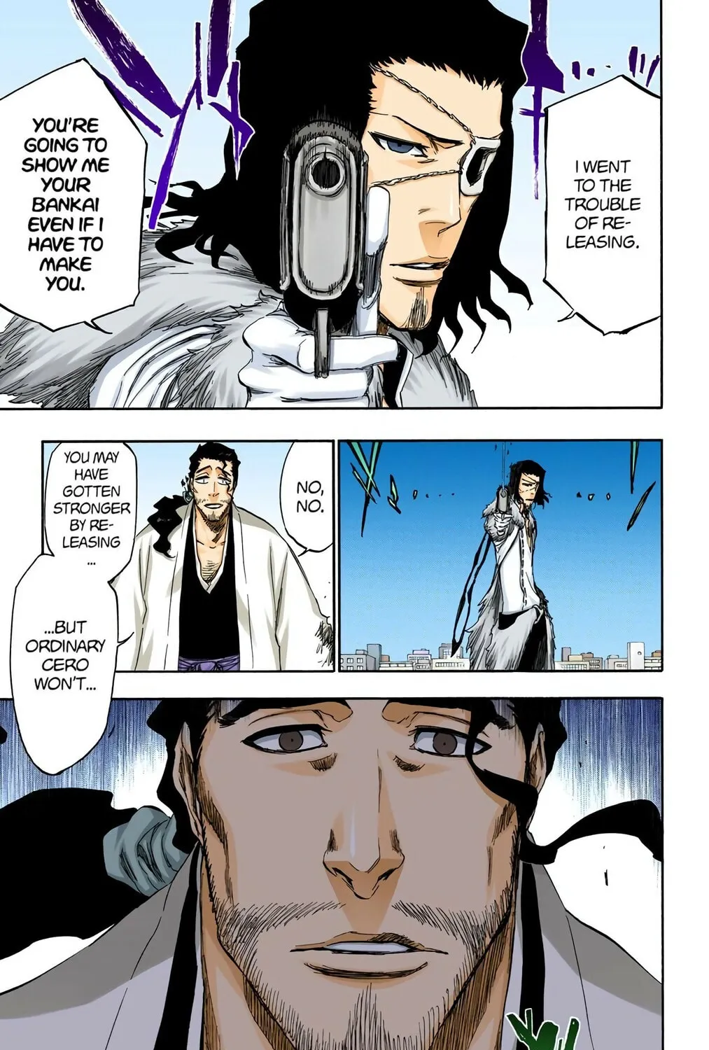 Bleach Colored Manga