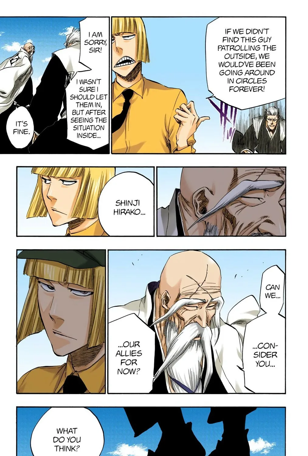 Bleach Colored Manga