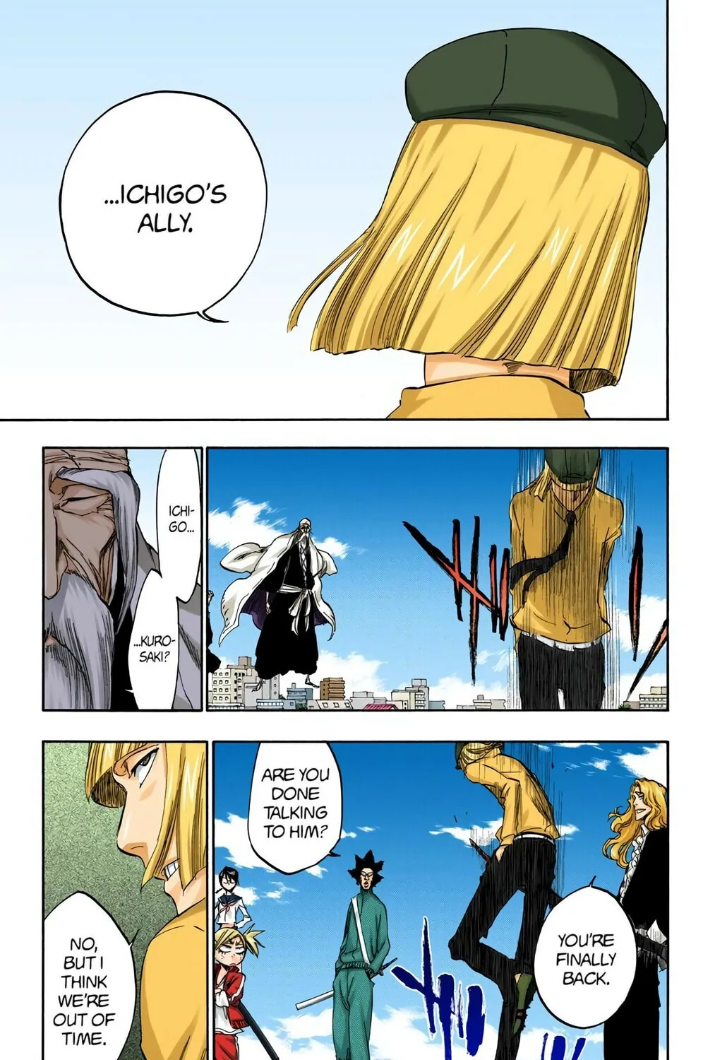 Bleach Colored Manga