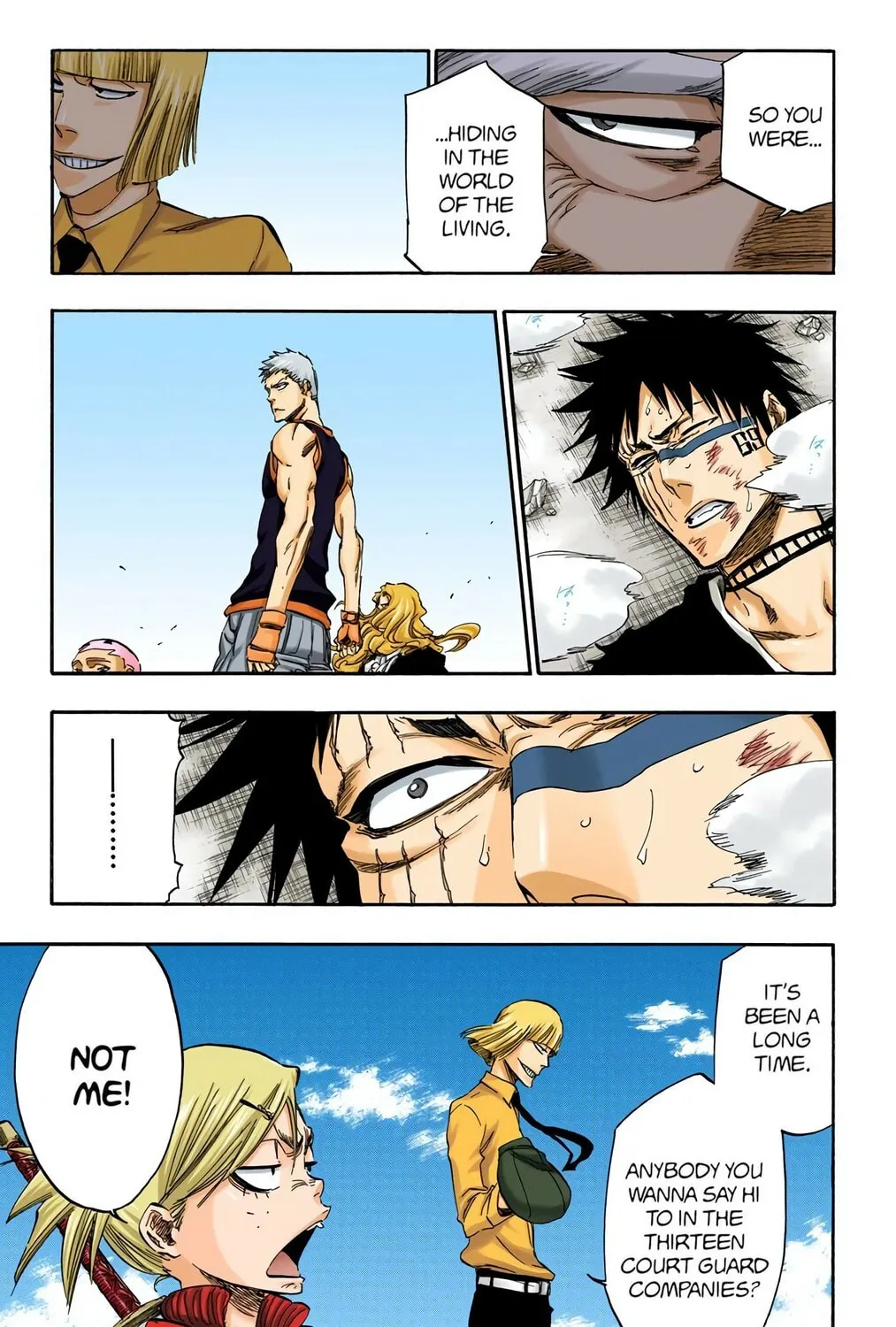 Bleach Colored Manga