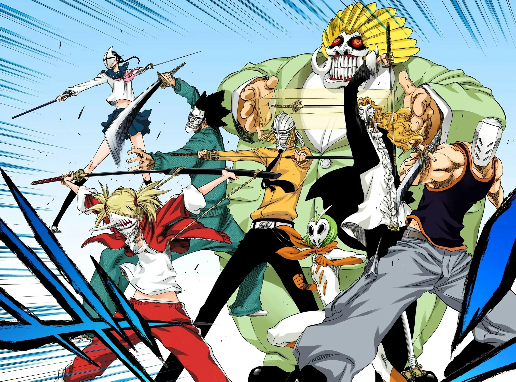 Bleach Colored Manga