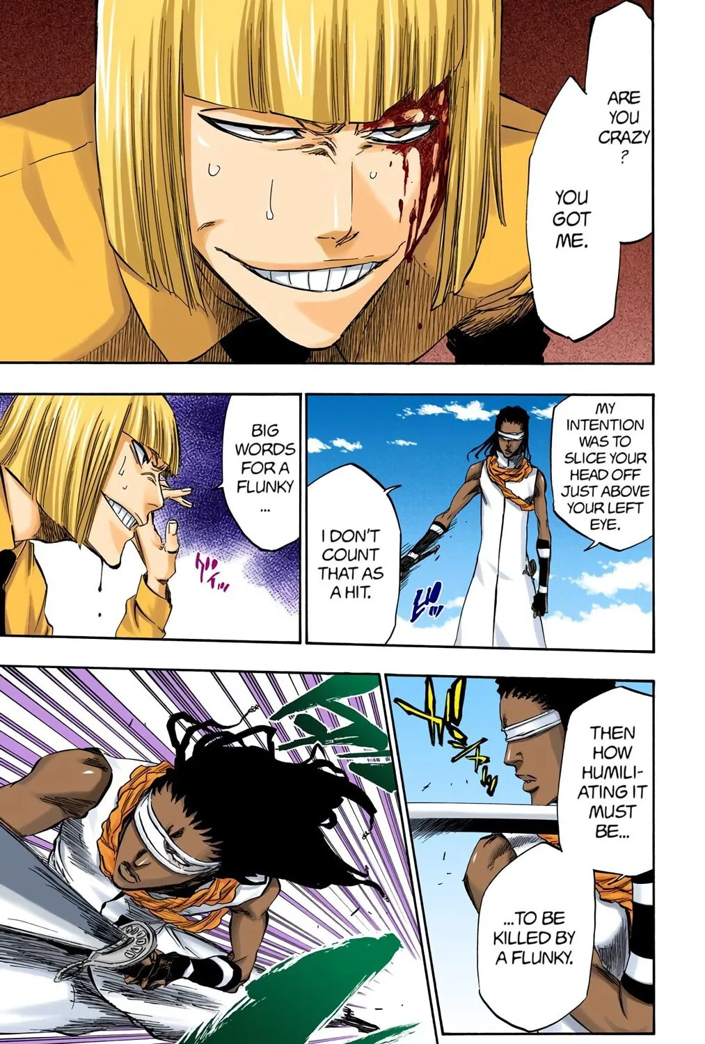 Bleach Colored Manga
