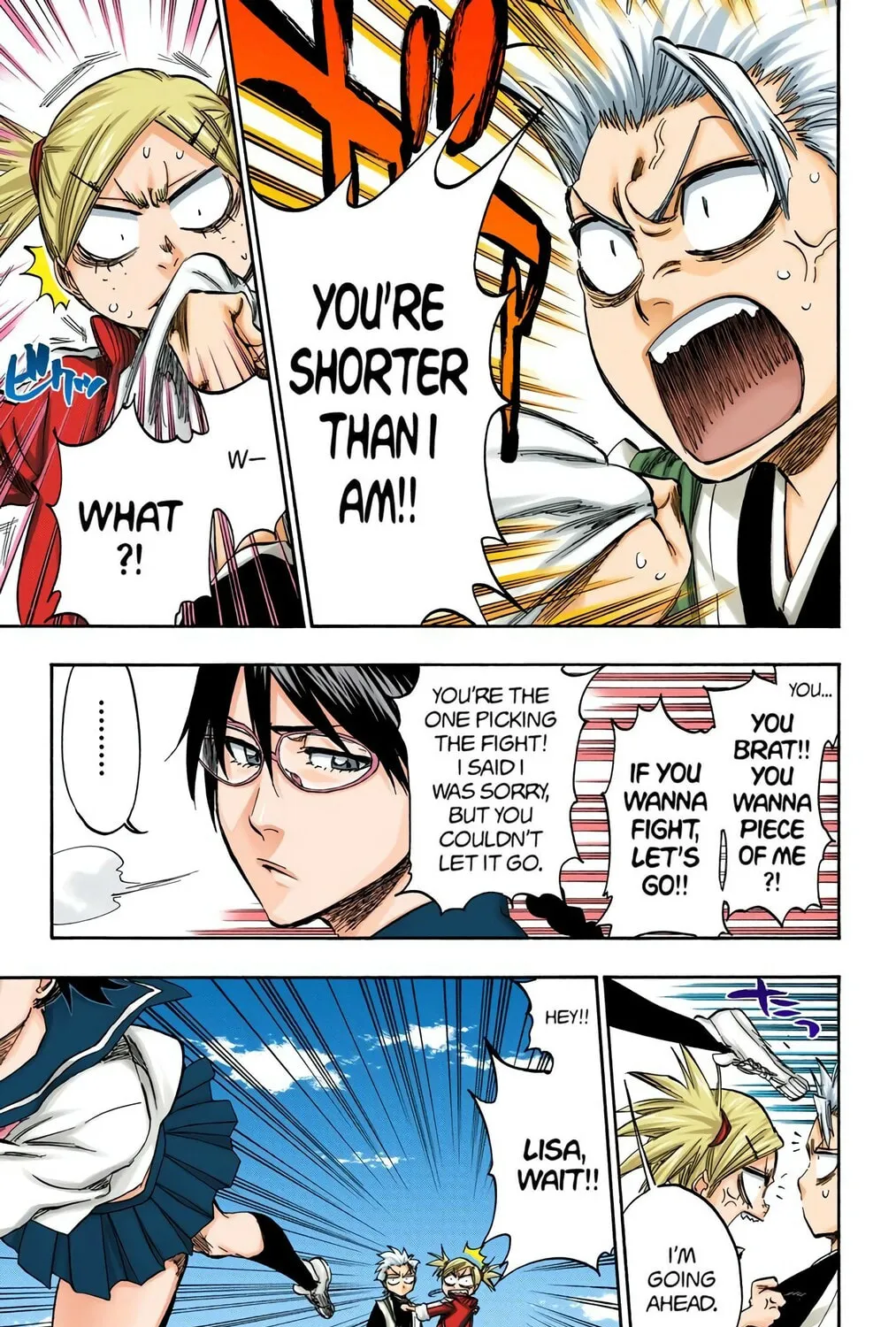 Bleach Colored Manga