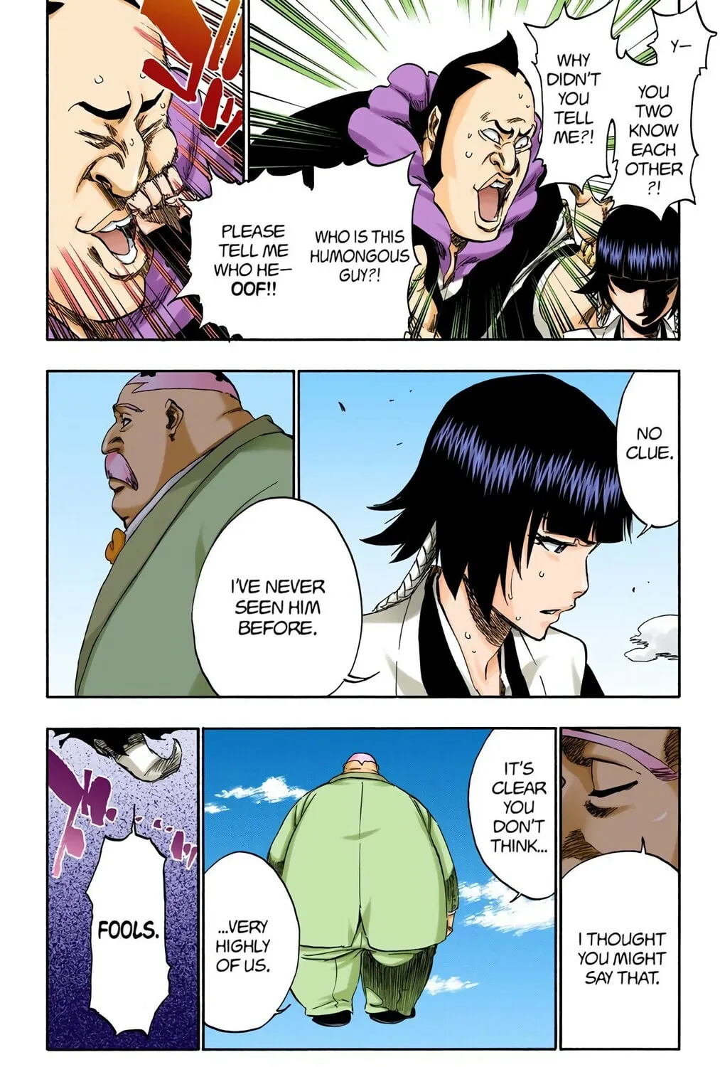 Bleach Colored Manga