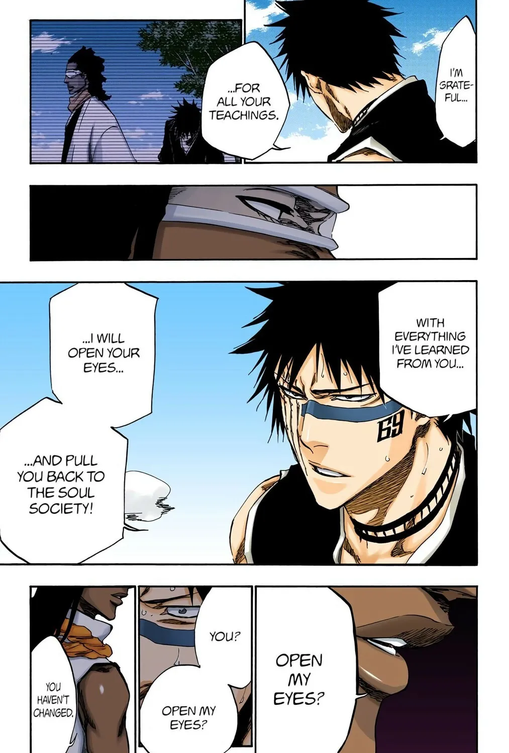 Bleach Colored Manga