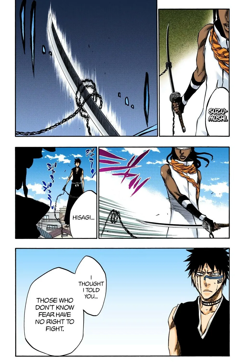 Bleach Colored Manga