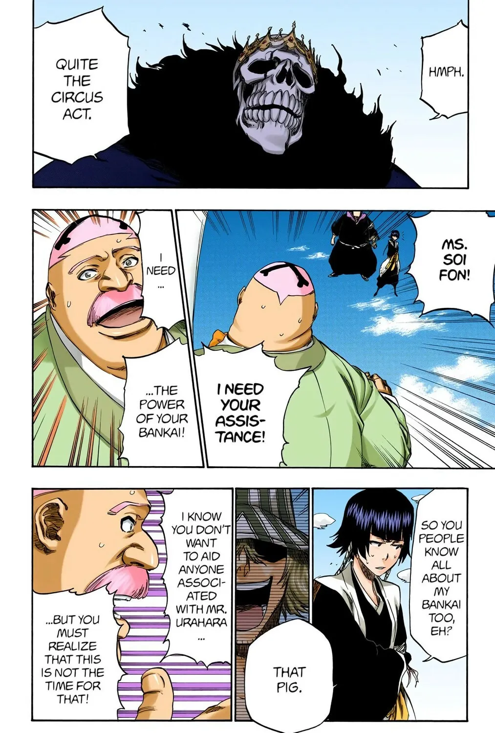 Bleach Colored Manga