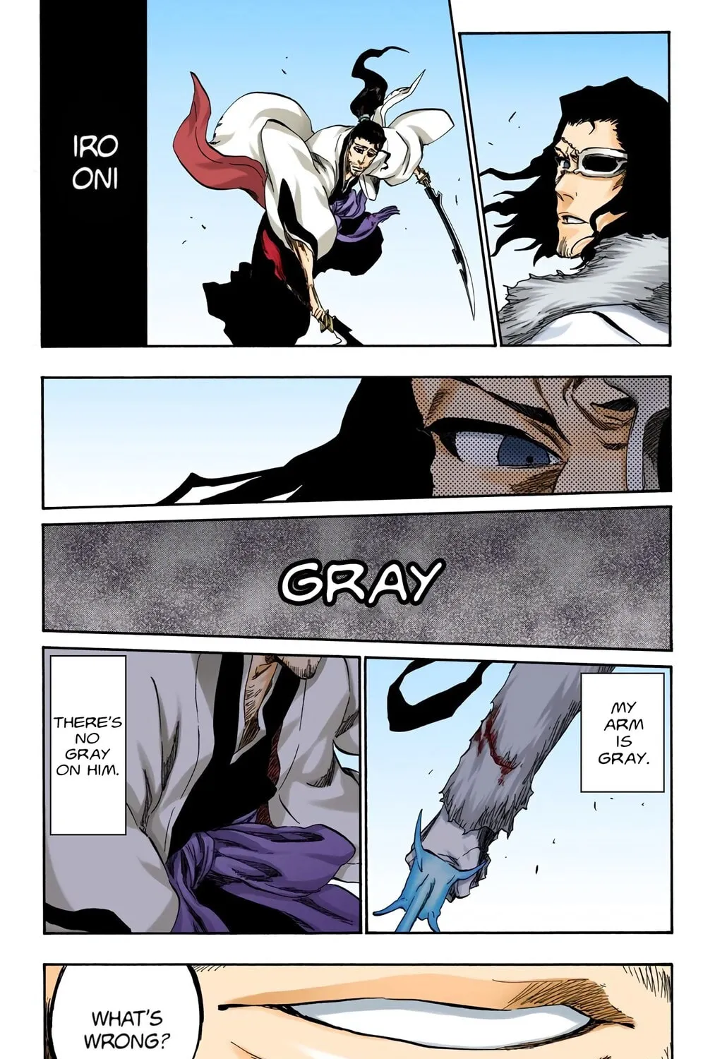 Bleach Colored Manga