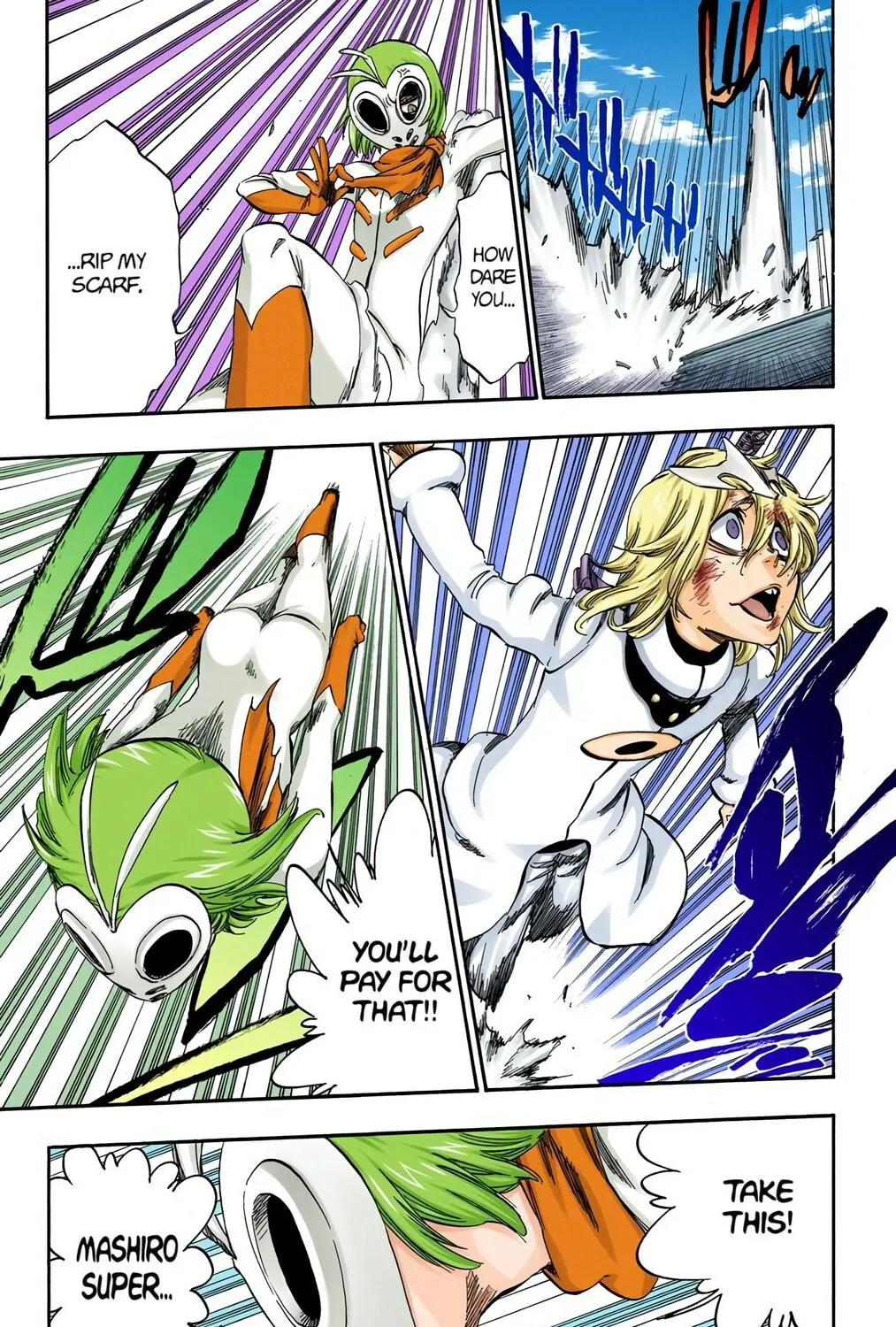 Bleach Colored Manga