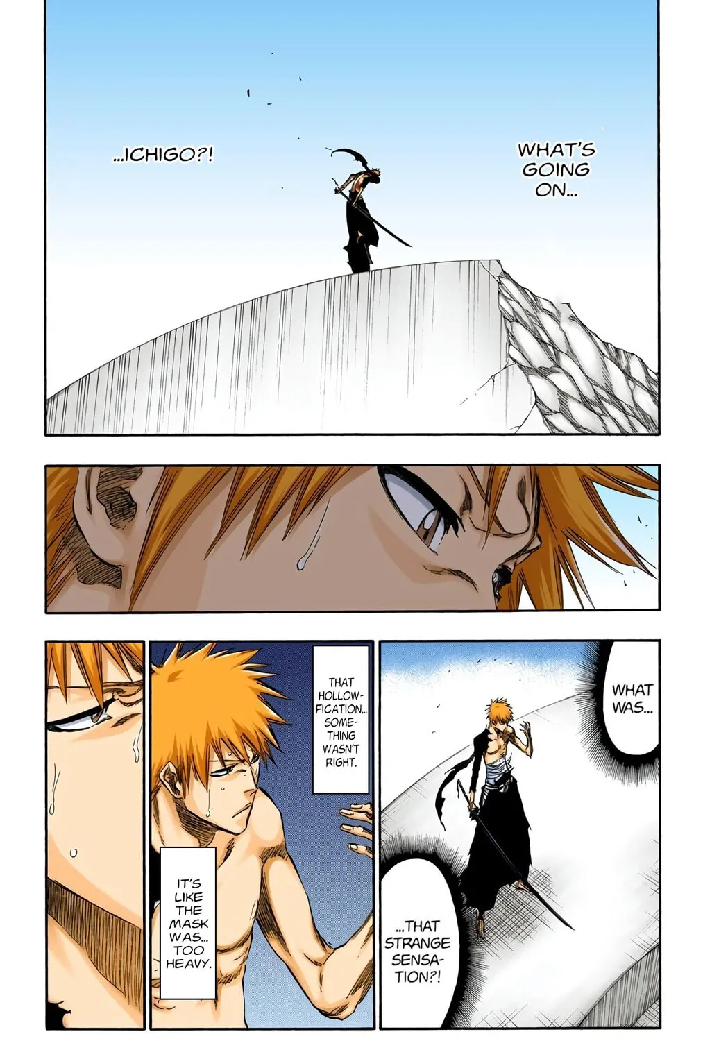 Bleach Colored Manga