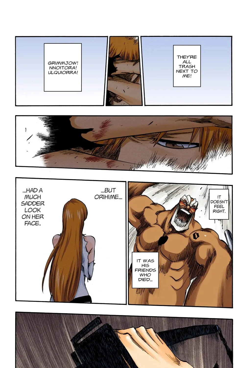 Bleach Colored Manga