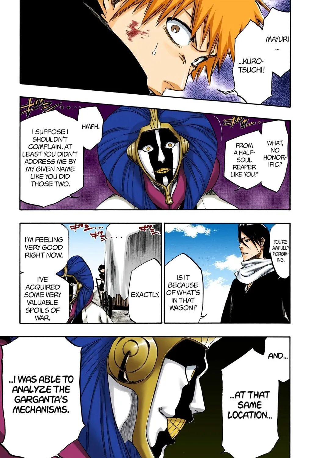 Bleach Colored Manga