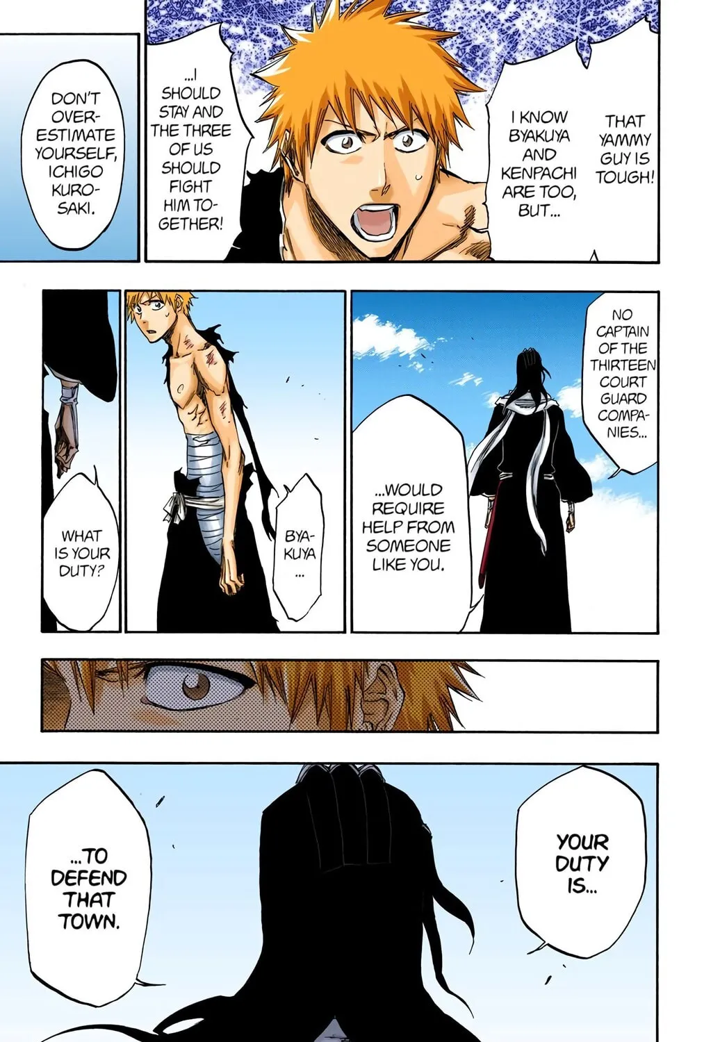 Bleach Colored Manga