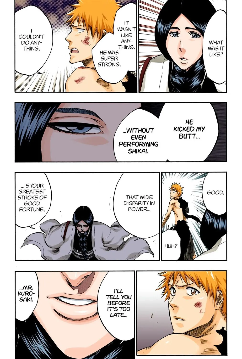 Bleach Colored Manga