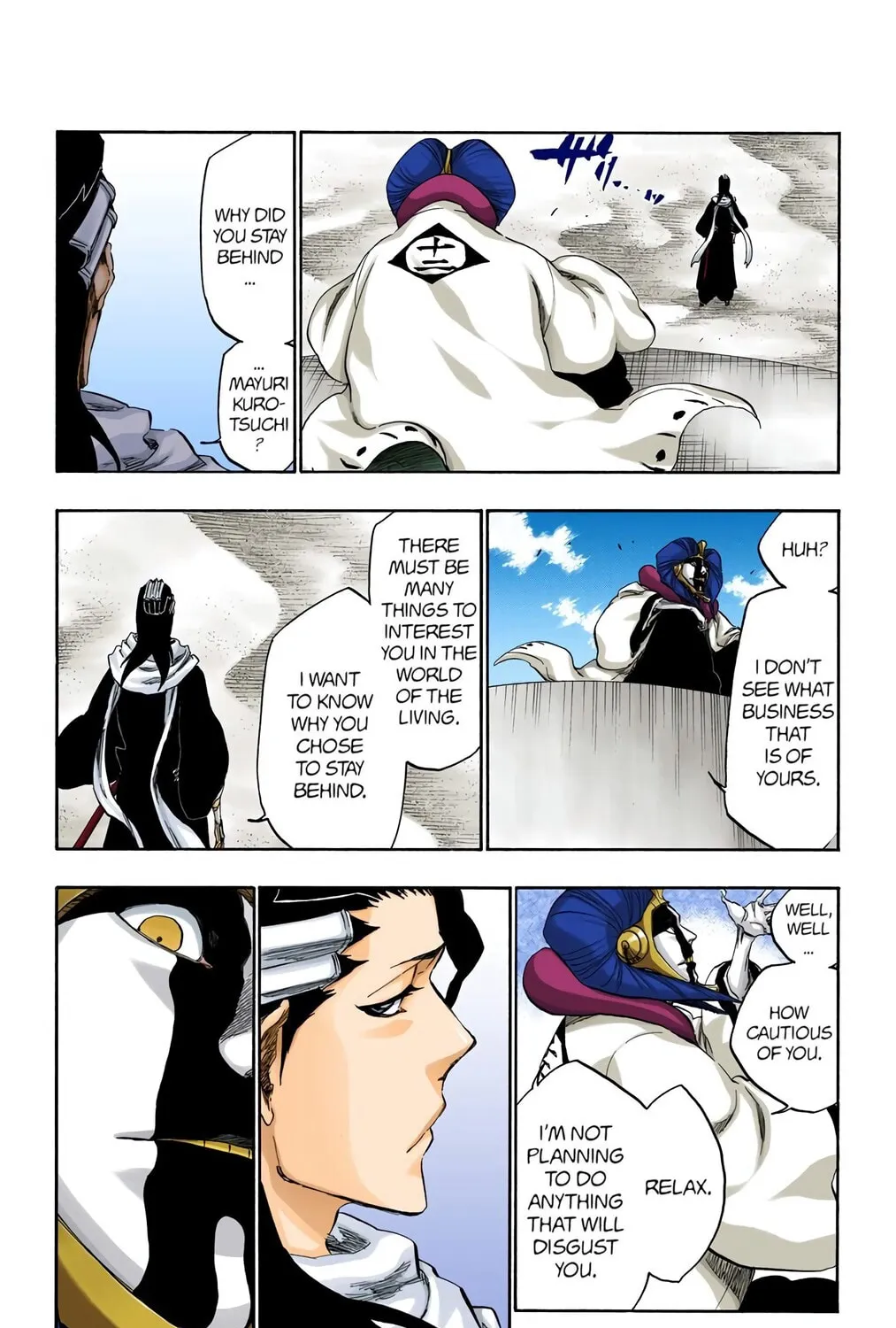 Bleach Colored Manga