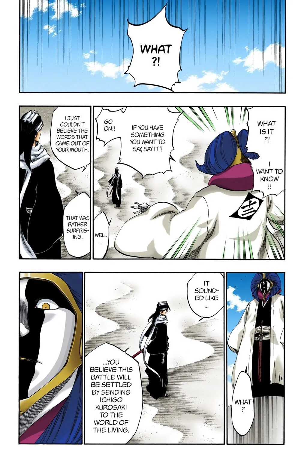 Bleach Colored Manga