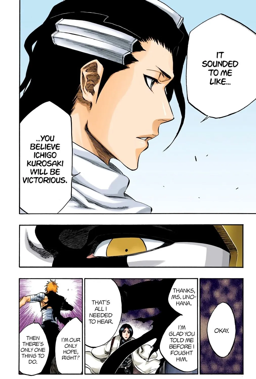 Bleach Colored Manga
