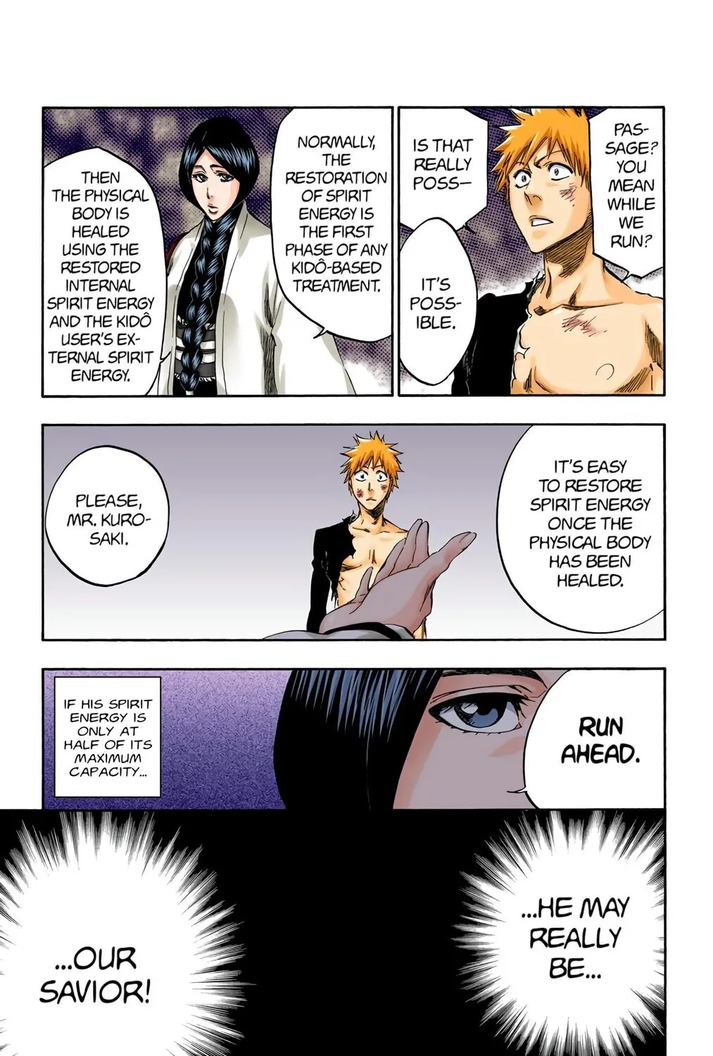 Bleach Colored Manga