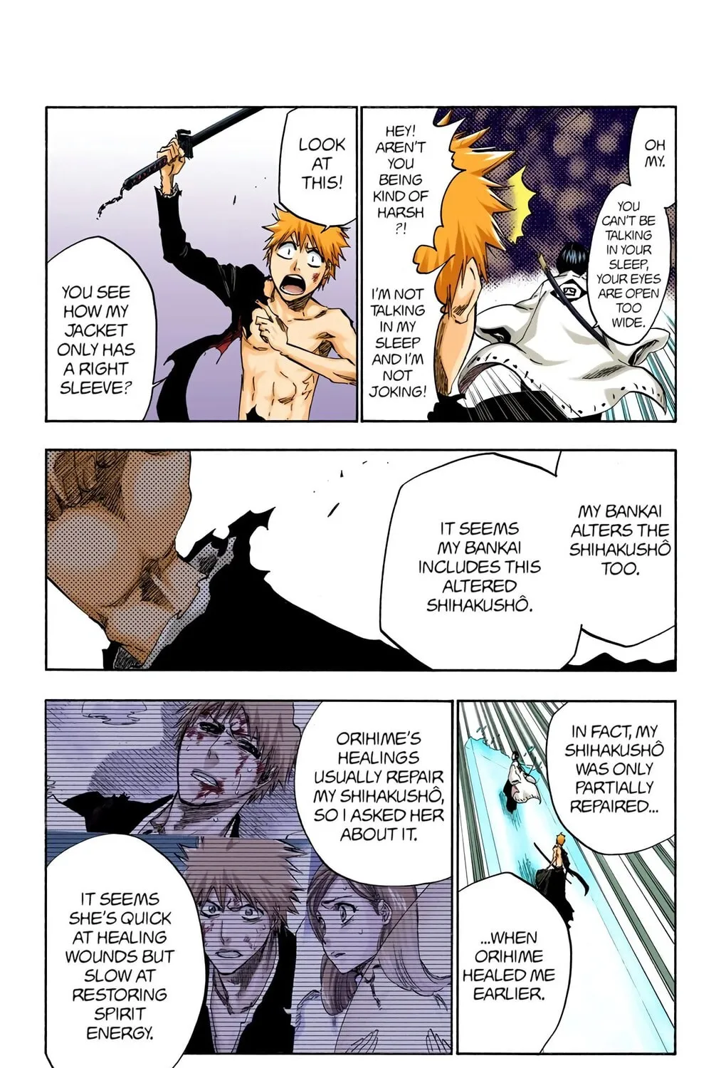 Bleach Colored Manga