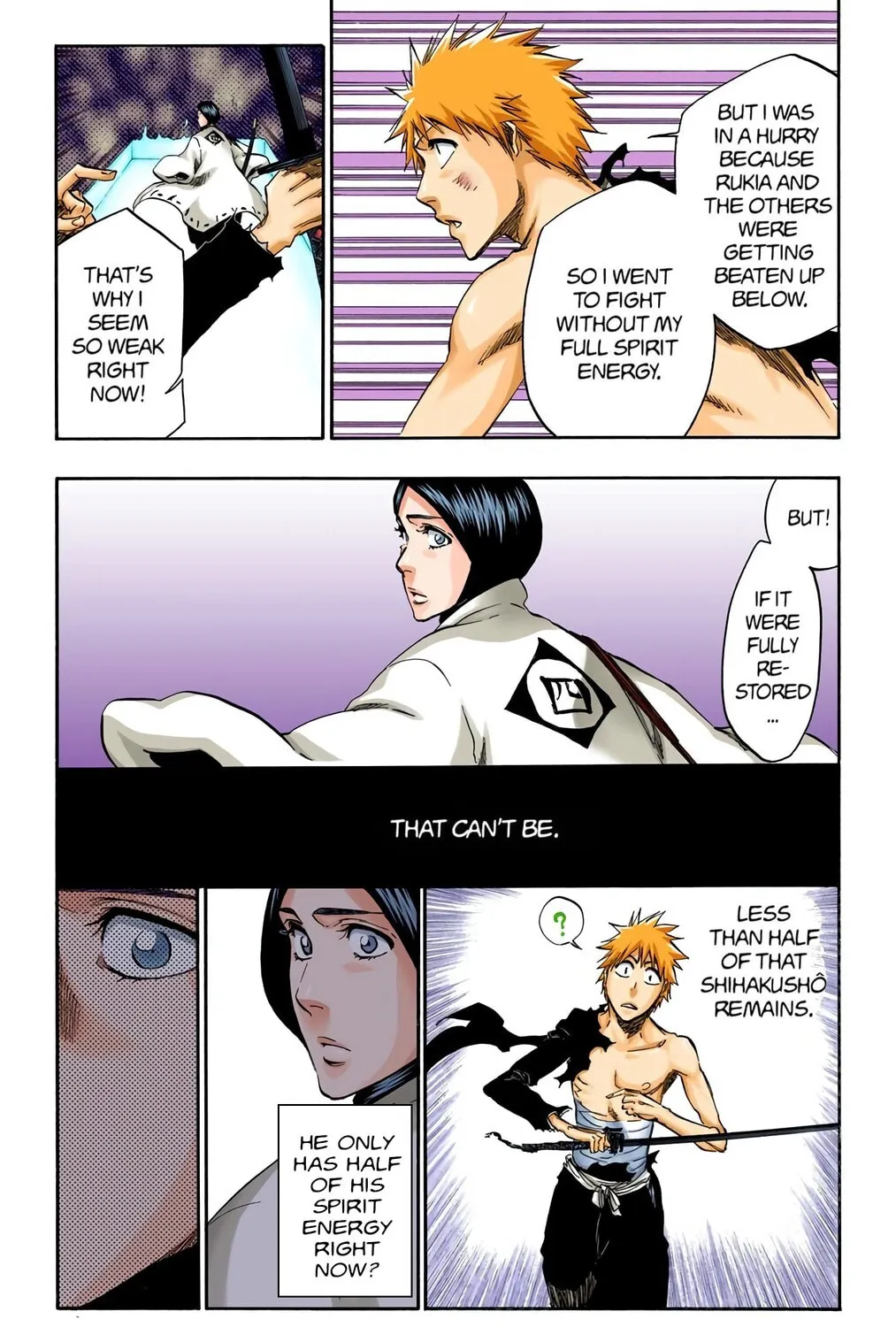 Bleach Colored Manga