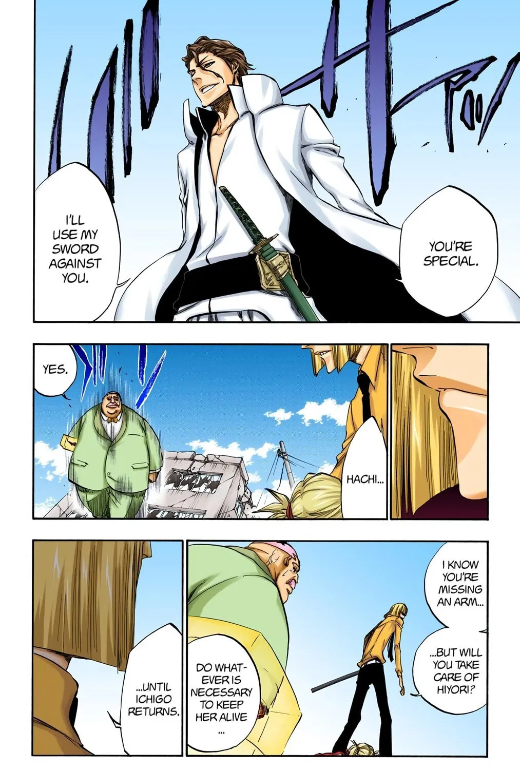 Bleach Colored Manga