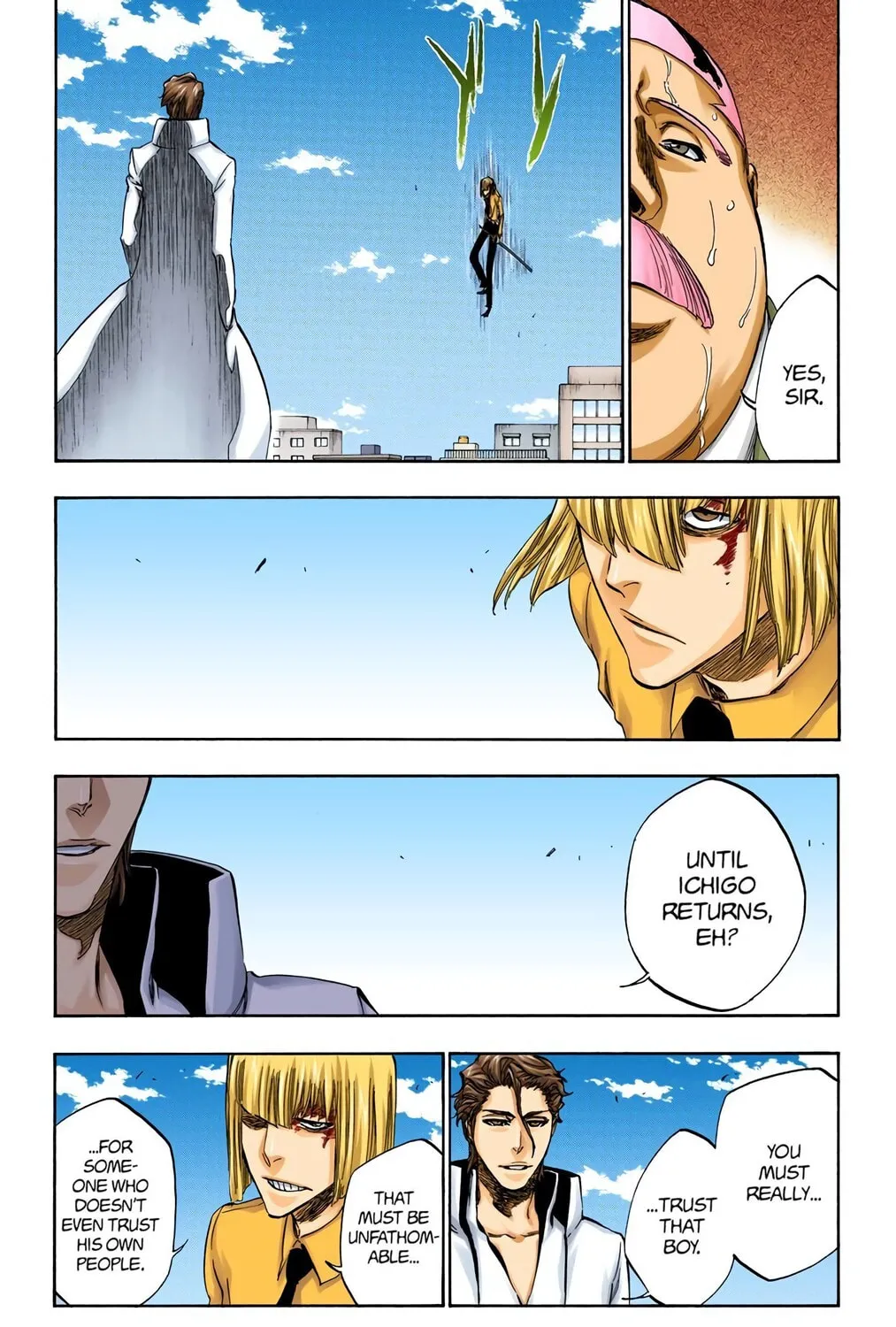Bleach Colored Manga