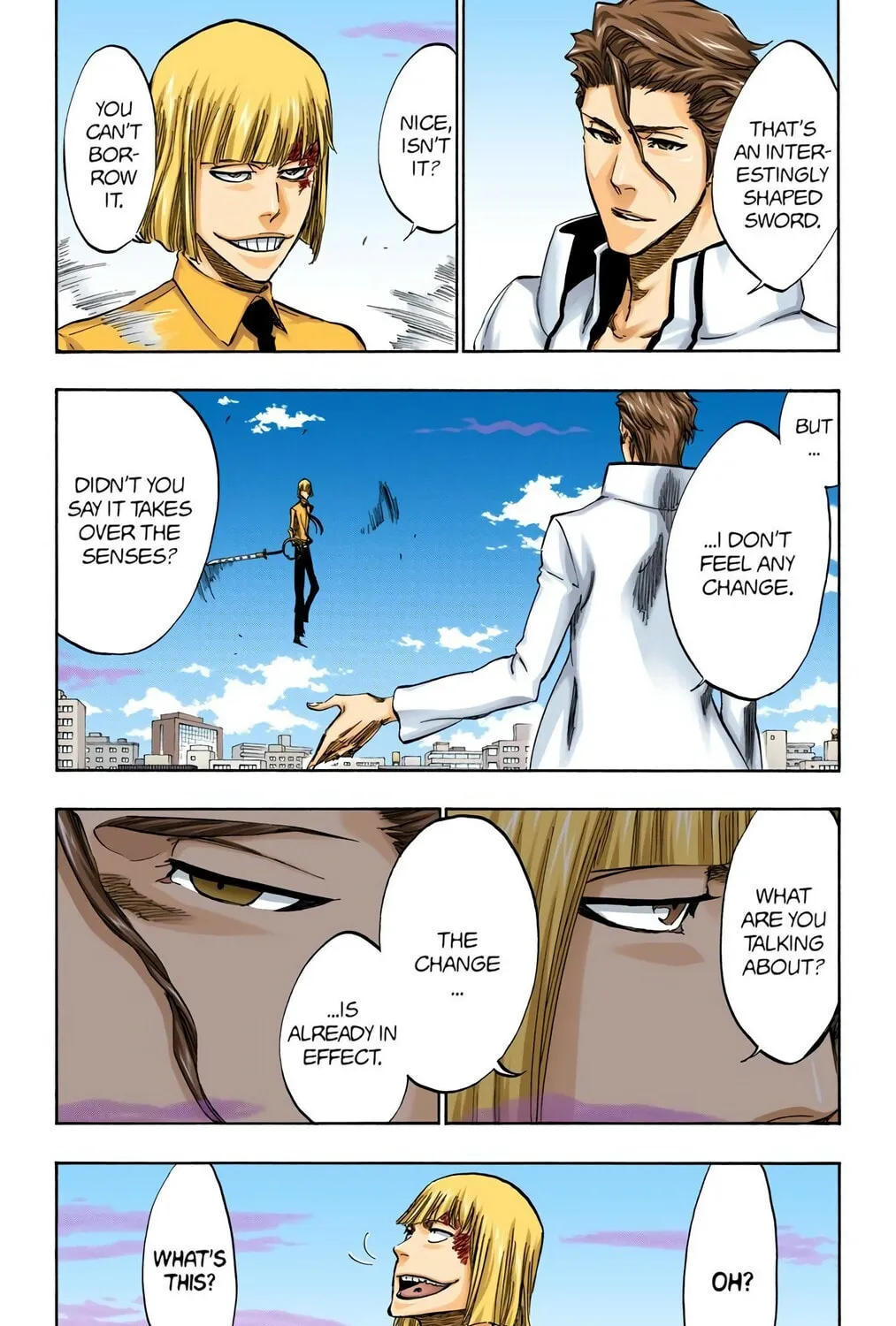 Bleach Colored Manga