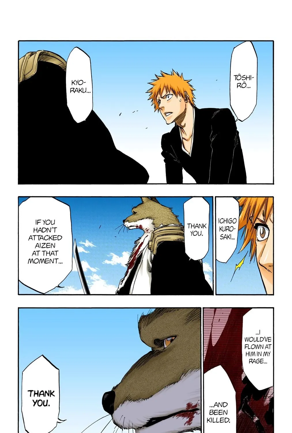 Bleach Colored Manga