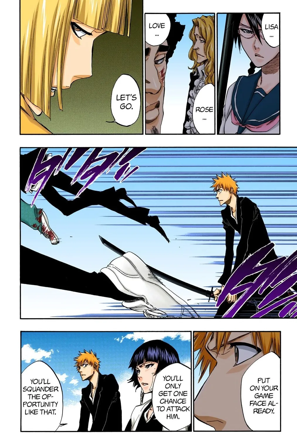 Bleach Colored Manga