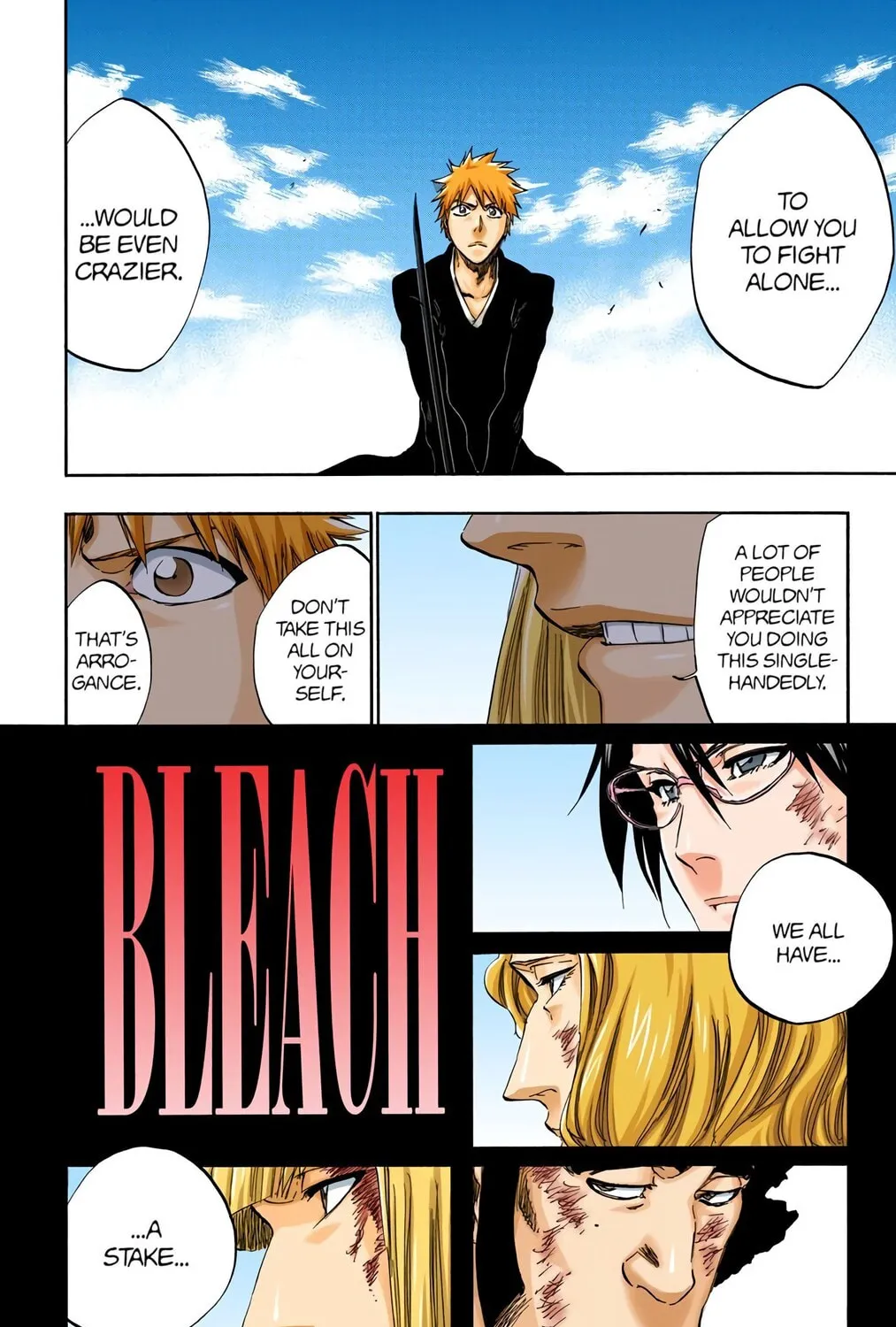 Bleach Colored Manga