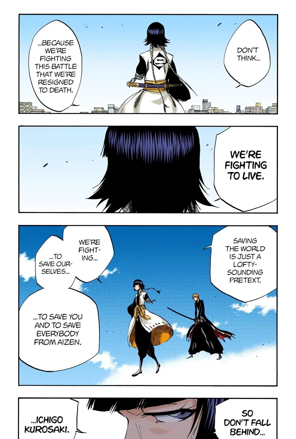 Bleach Colored Manga