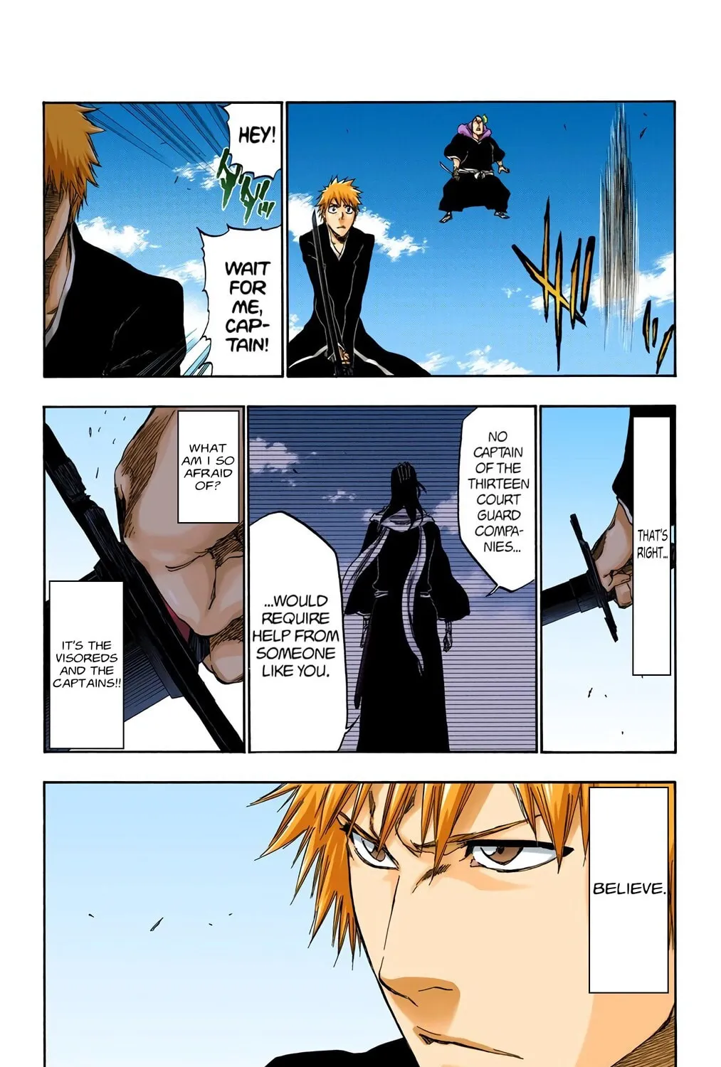 Bleach Colored Manga