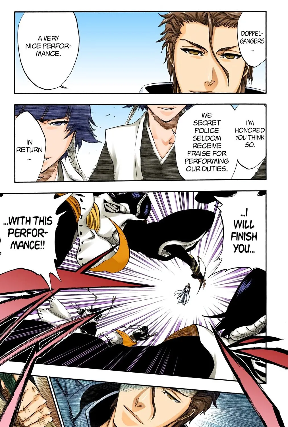 Bleach Colored Manga