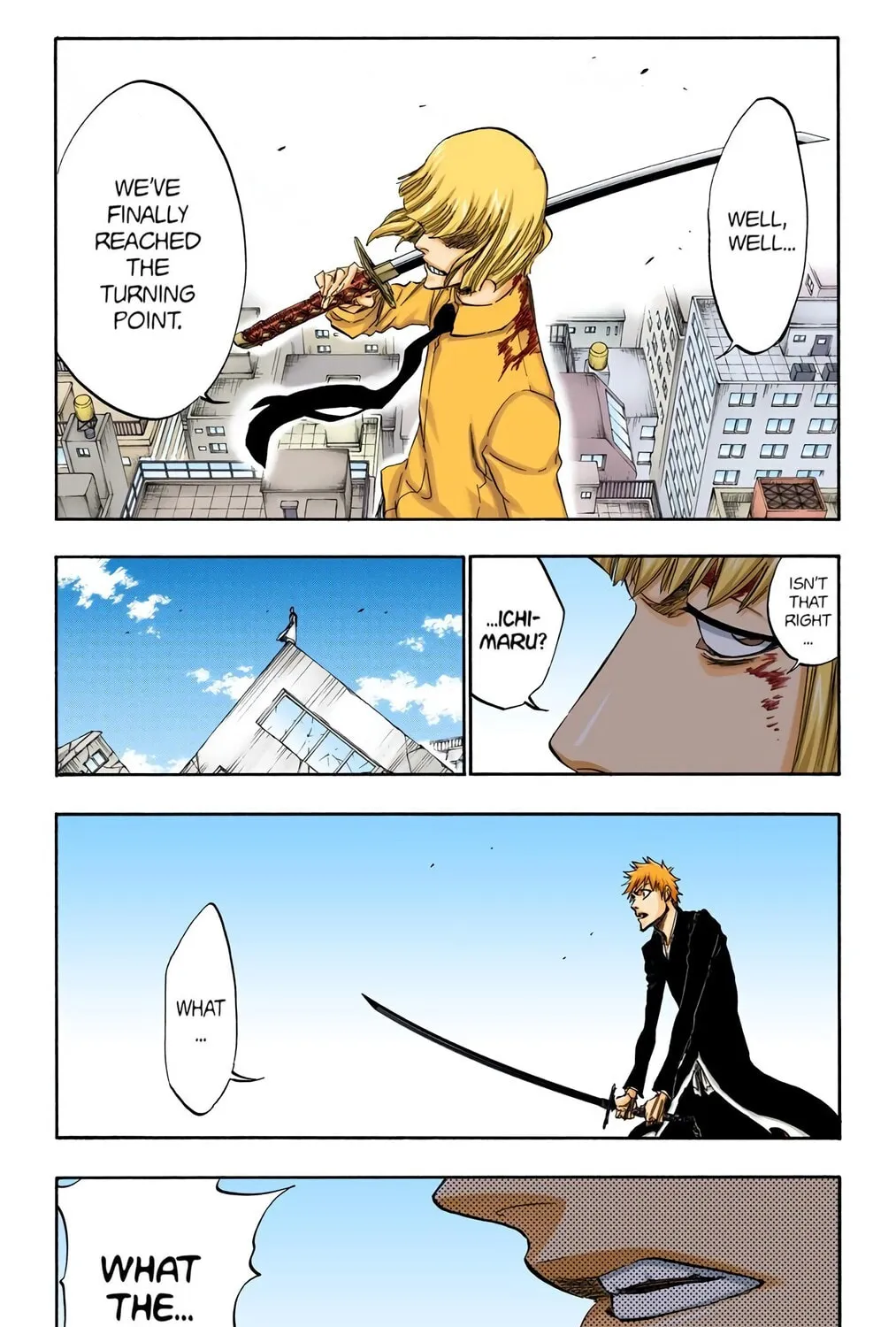Bleach Colored Manga