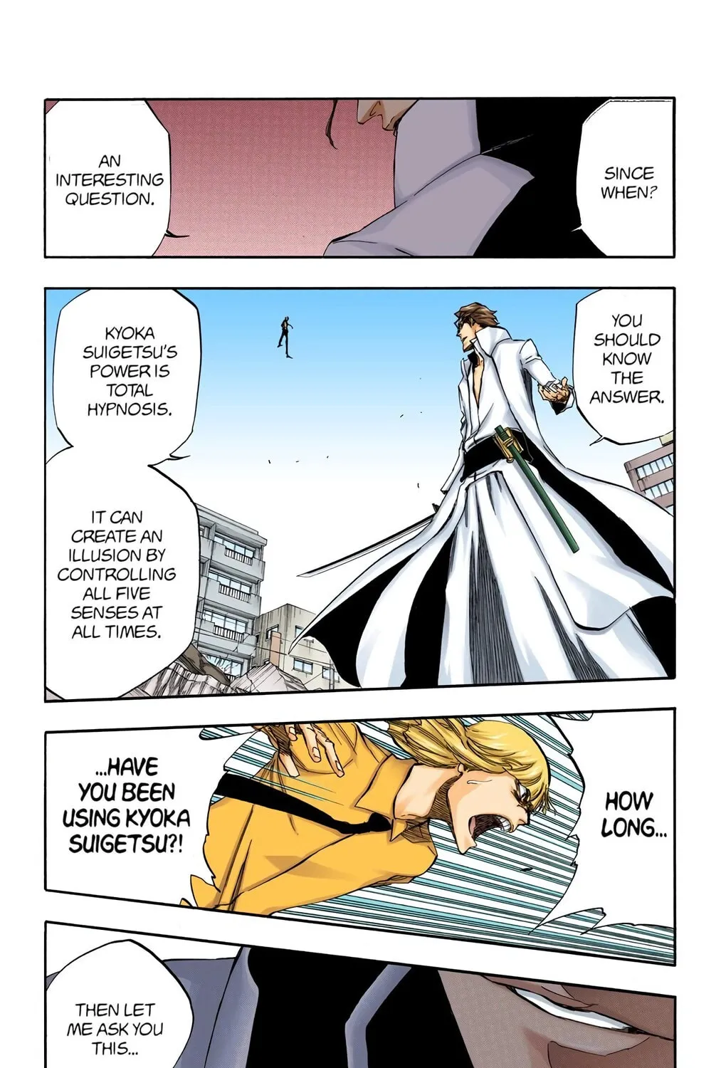 Bleach Colored Manga