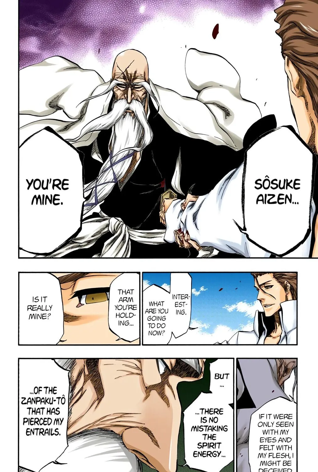 Bleach Colored Manga